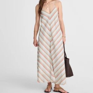 NWT Madewell Linen Midi Dress